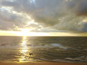 Kijkduin 2017 zonsondergang in juli